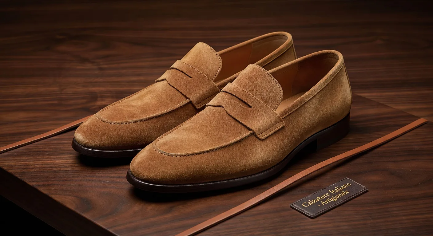 Suede Loafer